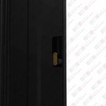 Gabinete Metálico Multiusos 5 Entrepaños 1 Puerta Negro